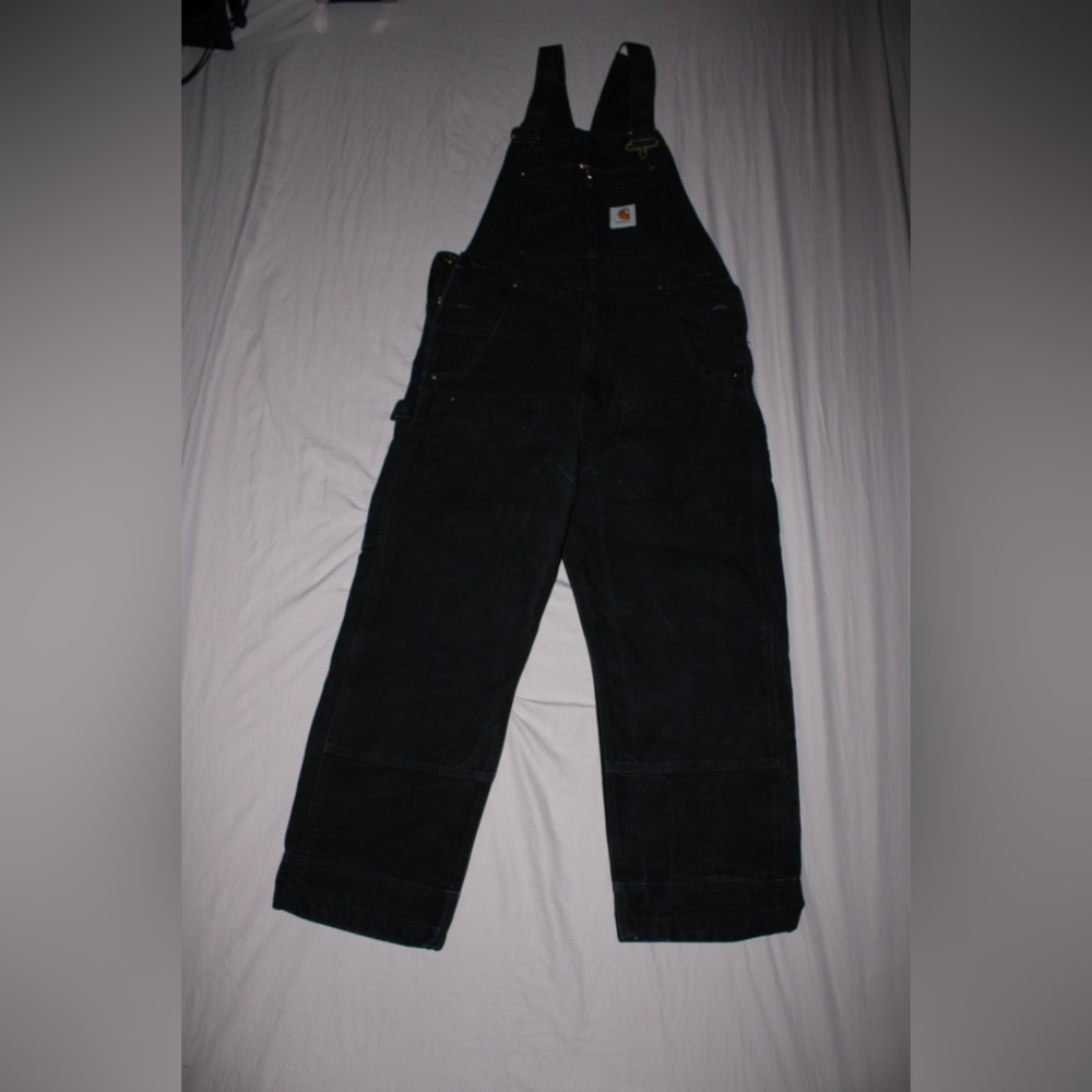 Carhartt Men's Black Overalls